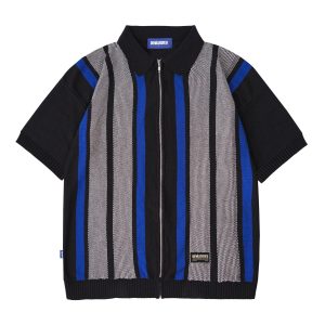 JUNIOR S/S ZIP KNITTED POLO
