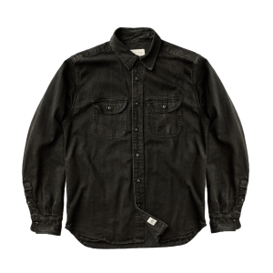 WALSH CONE MILLS WHITE OAK BLACK DENIM SHIRT